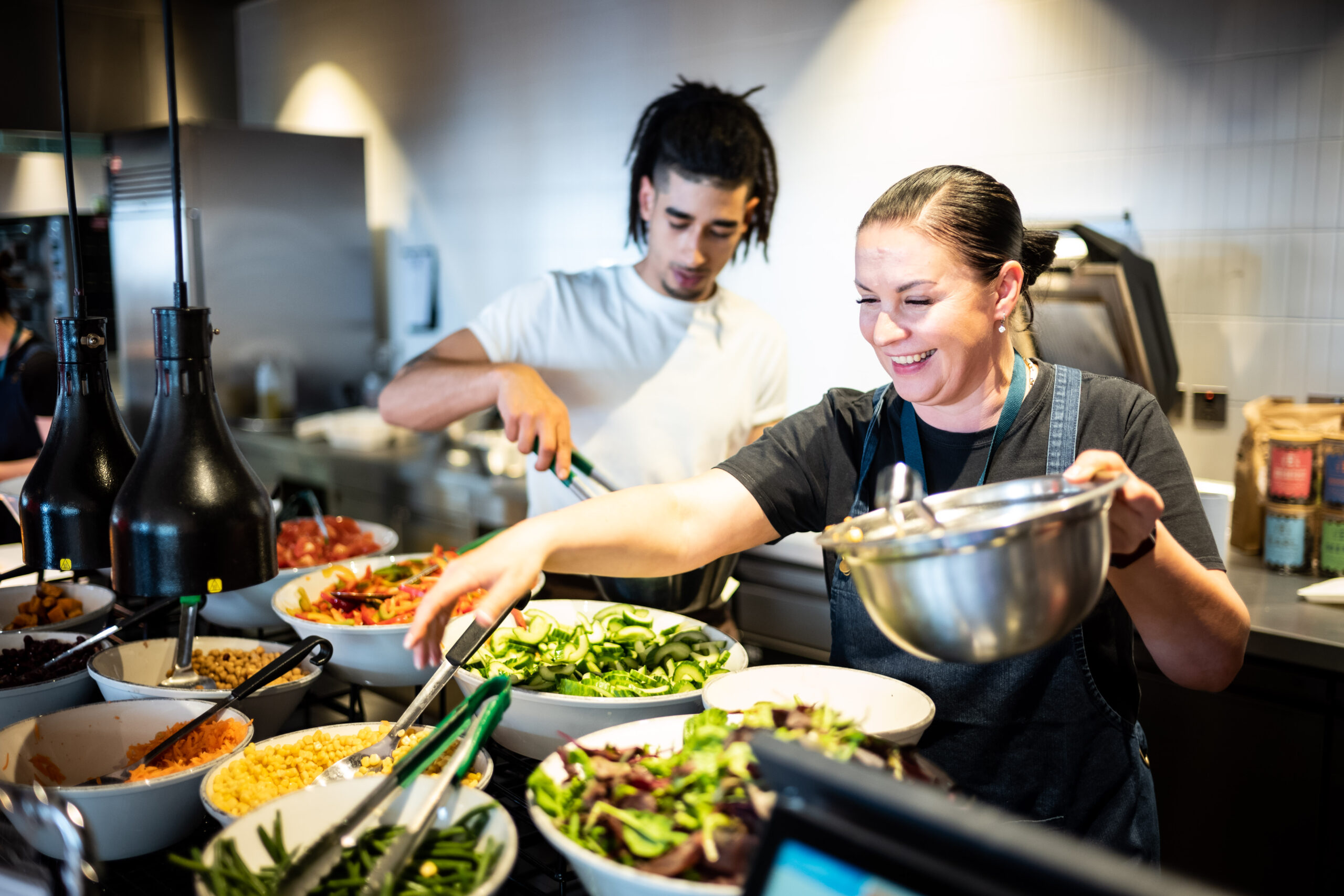 BaxterStorey chefs serving food