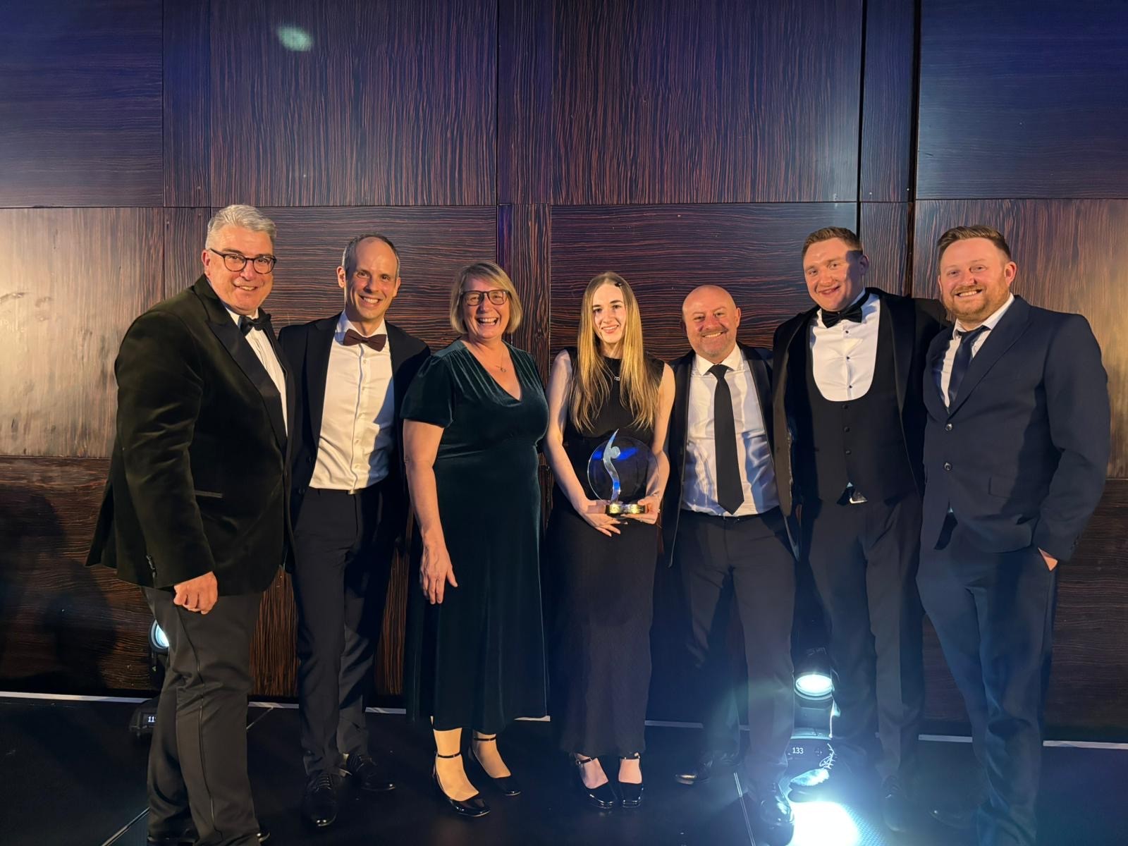 Chef Academy team win Training Award